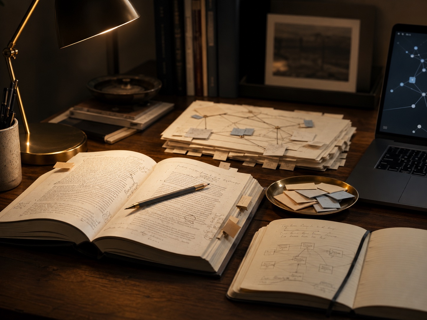 Marginalia visual
